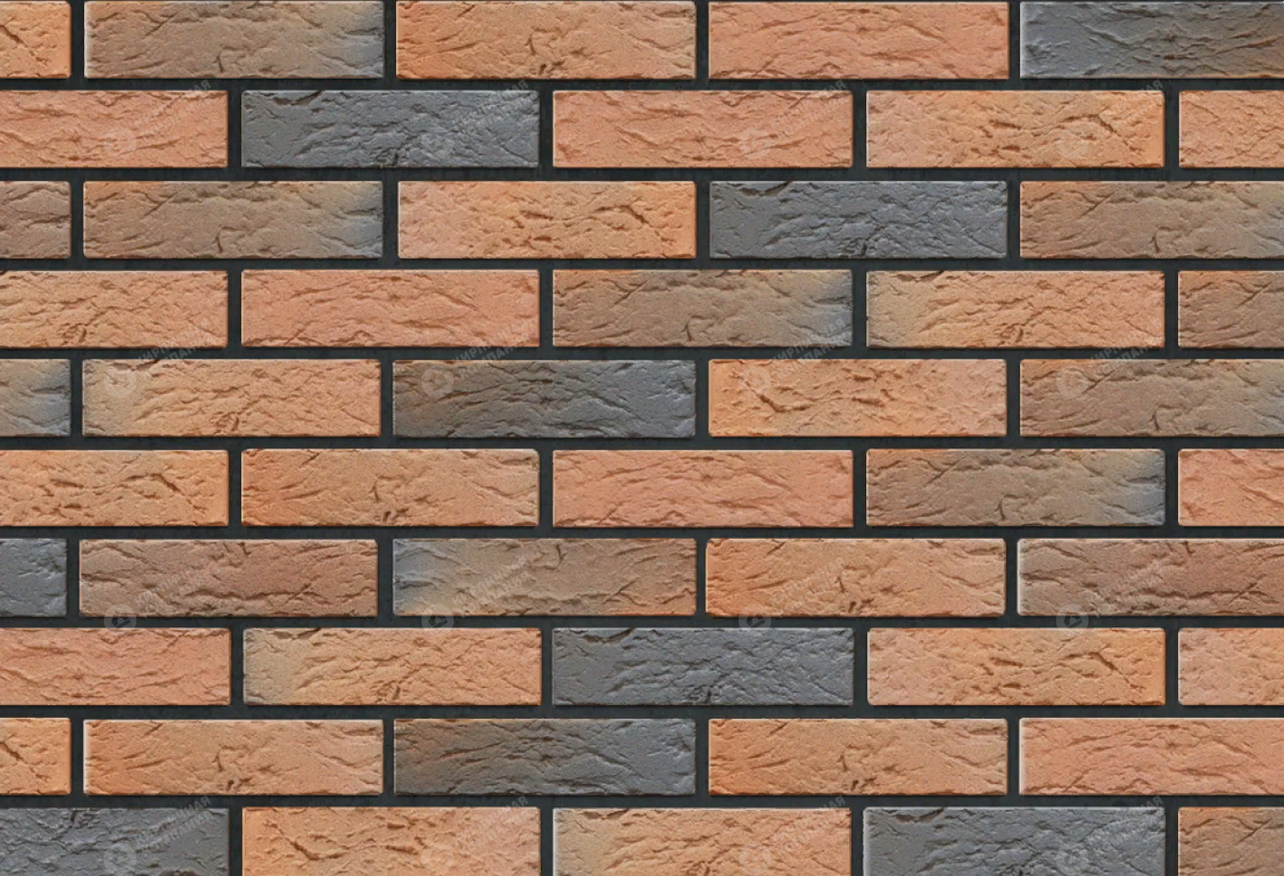 Кирпич керамический лицевой ГОТИК-РЕТРО 1НФ пустотелый