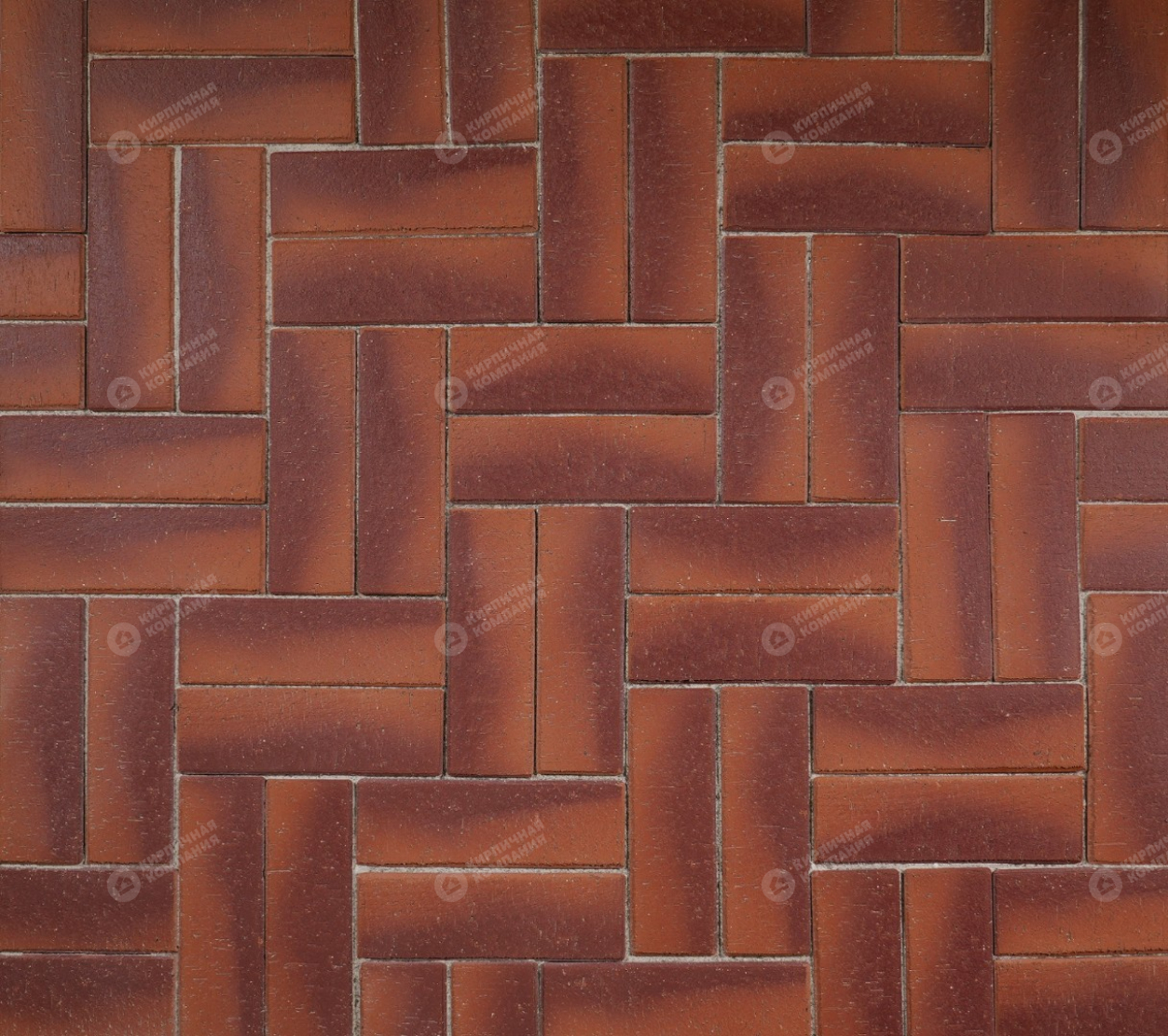 Клинкер тротуарный "Манчестер" бордо лонг