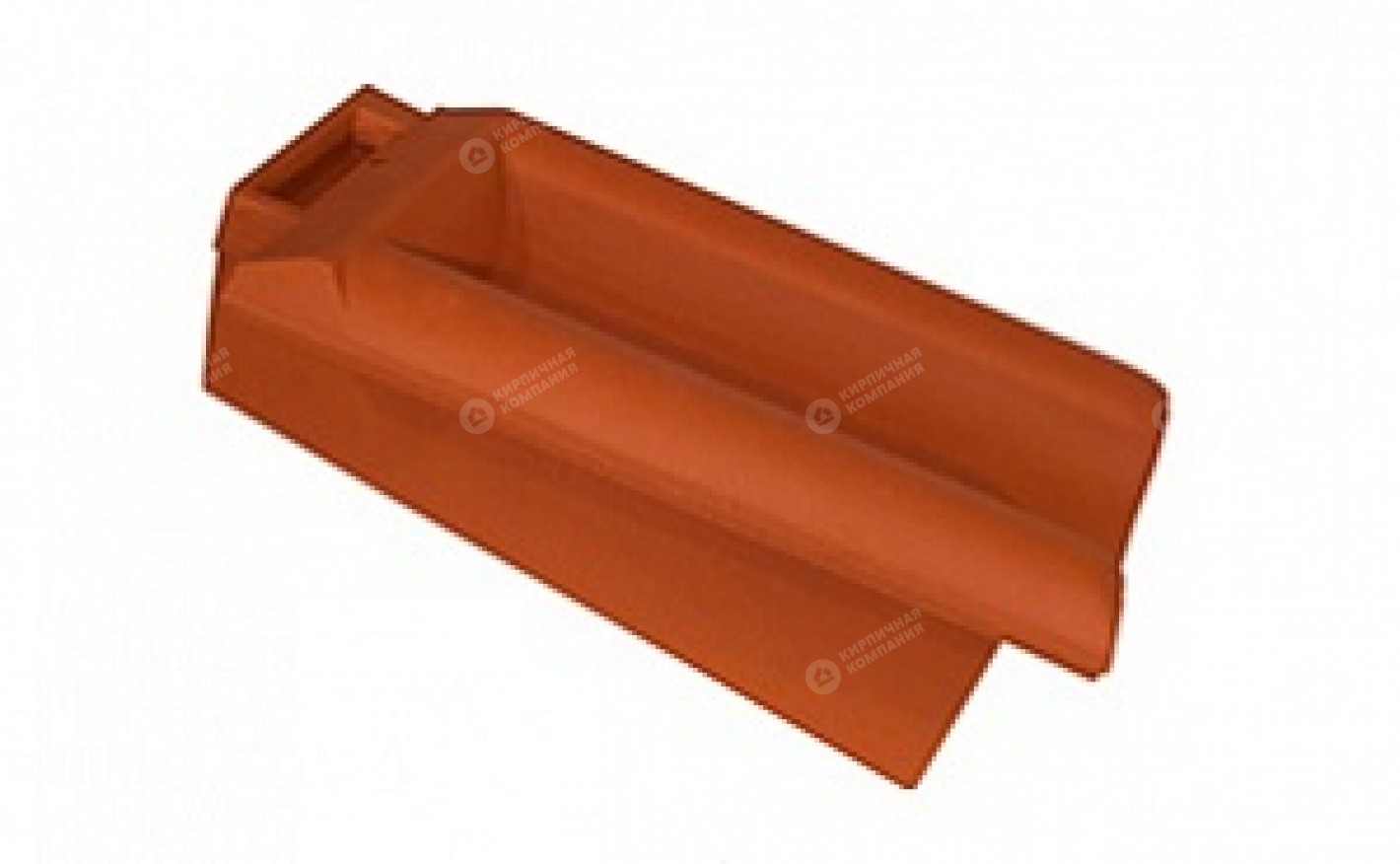 Керамическая черепица боковая подконьковая левая Koramic E 32 