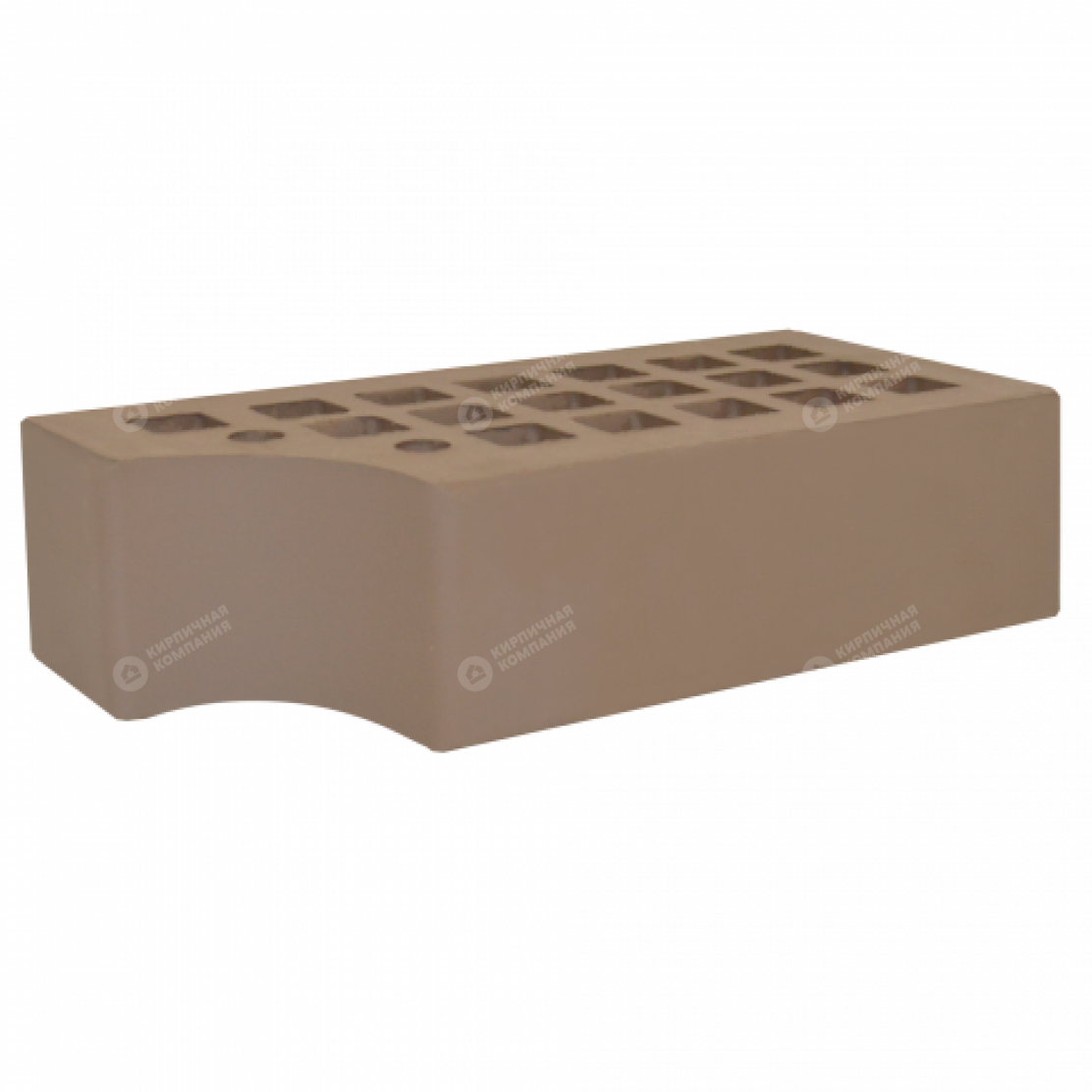 Тёмно-коричневый КФ-1 1,4НФ пустотелый