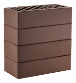 ТЕМНО-КОРИЧНЕВЫЙ ГЛАДКИЙ 1НФ пустотелый