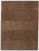 Тёмно-коричневый Торкретированный Пена-алмаз 1НФ пустотелый