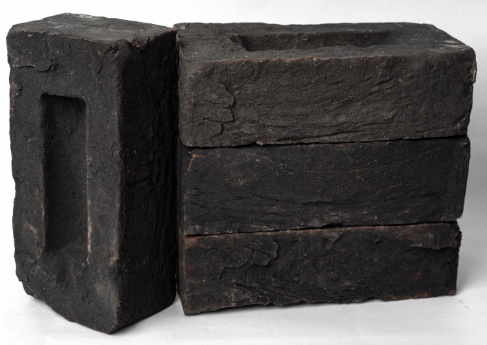 Кирпич ручной формовки ЧЕРНАЯ ГАММА WDF BAKSTEEN